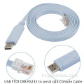 USB-3.0 ~ RJ45 FTDI에서 직렬 RS-232 케이블